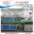 Wood plastic polymer outside flooring deck extruder machinery